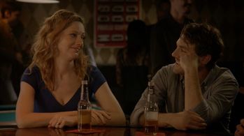 Judy Greer and Luke Baybak in Married