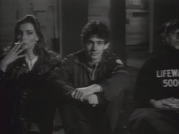 Zach Galligan and Apollonia van Ravenstein in Nothing Lasts Forever (1984)