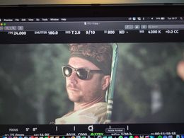 On set of You And Me This Summer