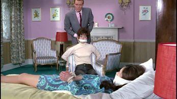 Denise Buckley and Rosemary Nicols in Department S: A Cellar Full of Silence (1969)