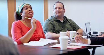 Sonja Inge and Ian Scott Rudolph in Blank Pages (2015)