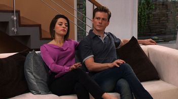 Joaquín Berthold and Florencia Benitez in Violetta (2012)