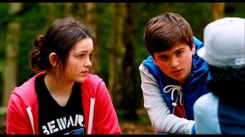 Theo Stevenson, Akai Osei, and Fleur Houdijk in All Stars (2013)