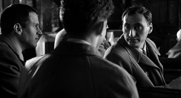 Mark Ivanir, Shmuel Levy, and Jonathan Sagall in Schindler's List (1993)