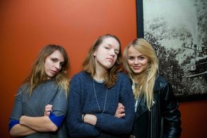 Luise Brinkmann, Maren Unterburger and Caroline Ericson of Beat Beat Heart.