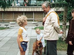 Vasiliy Livanov, Anna Dikul, and Aleksei Chertsov in Karik and Valya's Remarkable Adventures (1987)