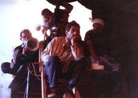 Zaky Fateen Abdel Wahab and Youssef Chahine in Alexandria: Again and Forever (1989)