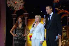 Hosting Mrs. World with Florence Henderson