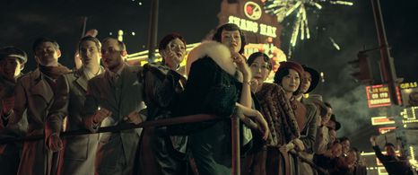 Augusta Xu-Holland as Eva in 'The Eight Hundred'