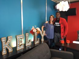 Stanley and Kelly on Kelly Talk Show