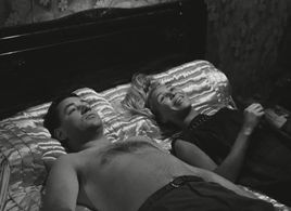 Silvia Monfort and Philippe Noiret in La Pointe Courte (1955)