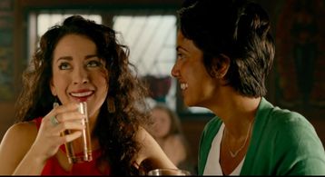 Fawzia Mirza and Sari Sanchez in Signature Move (2017)