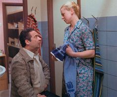 Iva Janzurová and Vladimír Mensík in Cesta do Rokycan (1981)