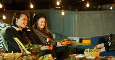 Ciara Bravo and Nolan Sotillo in Red Band Society (2014)