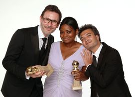 Michel Hazanavicius, Thomas Langmann, and Octavia Spencer