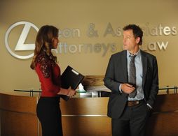 Greg Kinnear and Kelly Frye in Rake (2014)