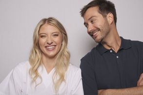 Josh as 'Ryan' in The Home with Sarah Kate Price as 'Nikki'