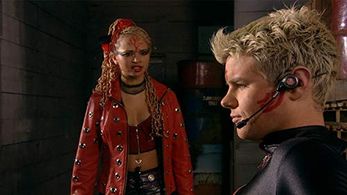 Meryl Cassie and James Napier Robertson in The Tribe (1999)