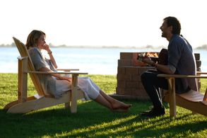 Tori Anderson and Kristopher Turner in You May Kiss the Bridesmaid (2021)