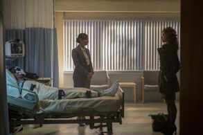 Ben Barnes, Amber Rose Revah, and Floriana Lima in The Punisher (2017)