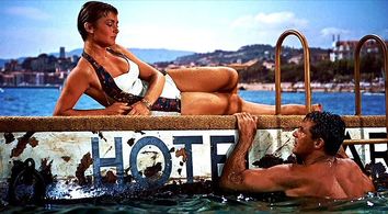 Cary Grant and Brigitte Auber in To Catch a Thief (1955)