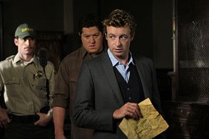 Matthew John Armstrong, Simon Baker, and Derk Cheetwood in The Mentalist (2008)