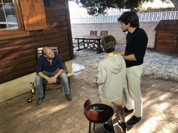 Åsmund Brede Eike, Leandro Imaz, and Kyran Rodriguez Dogmoch in Inner Calling (2021)