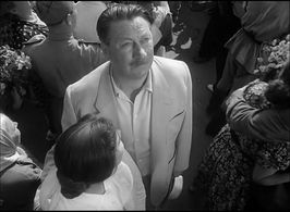 Vasiliy Merkurev and Tatyana Samoylova in The Cranes Are Flying (1957)