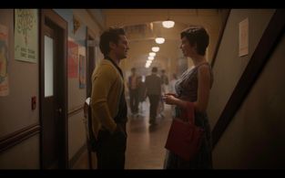 Still of Abby Ross and Drew Ray Tanner in Riverdale Chapter One Hundred Twenty-Seven: American Graffiti