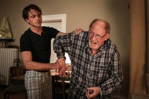 Herbert Köfer and Michael Rotschopf in Leipzig Homicide (2001)