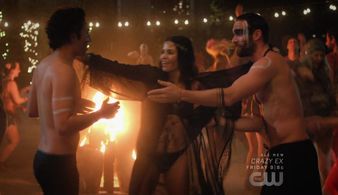 Jesse Rath and Joshua Sasse in No Tomorrow (2016)