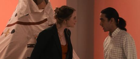 Still from Showtime's The Curse with Emma Stone