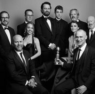 Chris Long, Justin Falvey, Holly Taylor, Darryl Frank, Matthew Rhys, Keidrich Sellati, Graham Yost, Keri Russell, Joel F