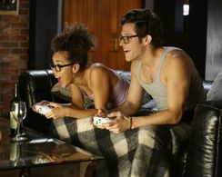 Kyle Harris and Jasmin Savoy Brown in Stitchers (2015)