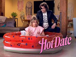 Emily Axford and Brian Murphy in Hot Date: The Wedding (2019)