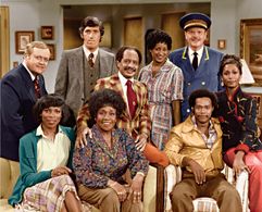 Marla Gibbs, Paul Benedict, Franklin Cover, Mike Evans, Sherman Hemsley, Roxie Roker, Isabel Sanford, Berlinda Tolbert, 