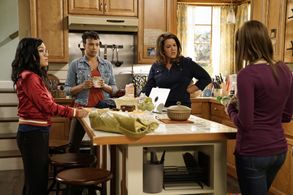 Katy Mixon, Ali Wong, and Carly Hughes in American Housewife (2016)