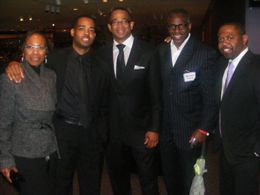 Stuart Scott and Kirk Fraser at an event for Without Bias (2009)