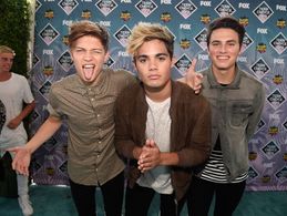 Ricky Garcia, Emery Kelly, and Liam Attridge