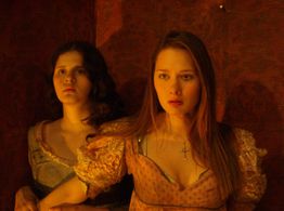 Elizabeth O'Brick and Lainnie Felan in The Shadows (2011)