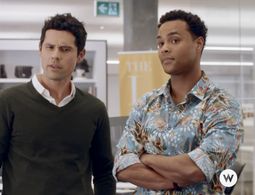 Benjamin Hollingsworth and Daylin Willis in Romance in Style (2022)