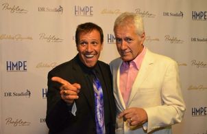 Stephen sorrentino with Alex Trebek