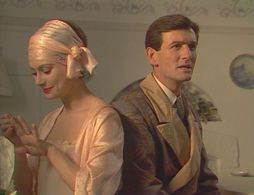 Francesca Annis and James Warwick in Partners in Crime (1983)