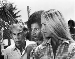 Pam Grier, Andres Centenera, and Margaret Markov in Black Mama White Mama (1973)