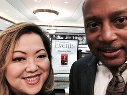 Me and Daymond John, his book 'Power of Broke' amazing read!