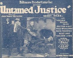 Tom London, Gaston Glass, and Philo McCullough in Untamed Justice (1929)