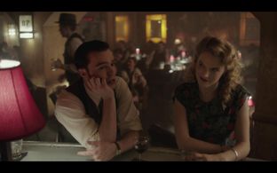 Nicholas Hoult and Dana Drori in Rebel in the Rye (2017)