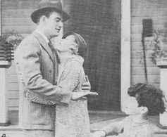 John Wayne, Evalyn Knapp, and Mickey Rentschler in His Private Secretary (1933)