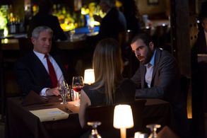 Still of Michael Nouri, Haley Rawson and Zachary Quinto in The Slap