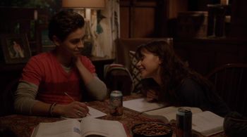 Jake T. Austin and Amanda Leighton in The Fosters (2013)